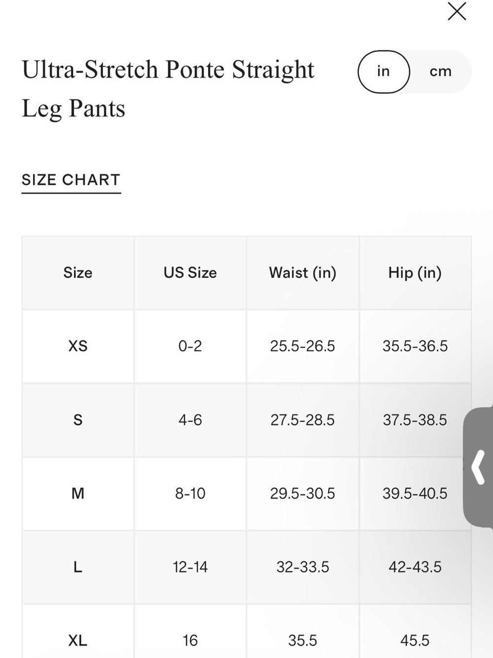 Quince Ultra-Stretch Ponte Straight Leg Pants - Picture 5 of 5